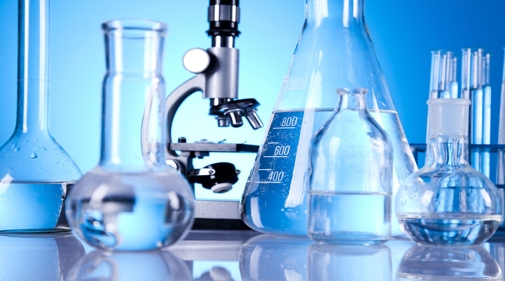 Vetreria da laboratorio e microscopio, 1950x1085 Full HD 1080p, PC Desktop