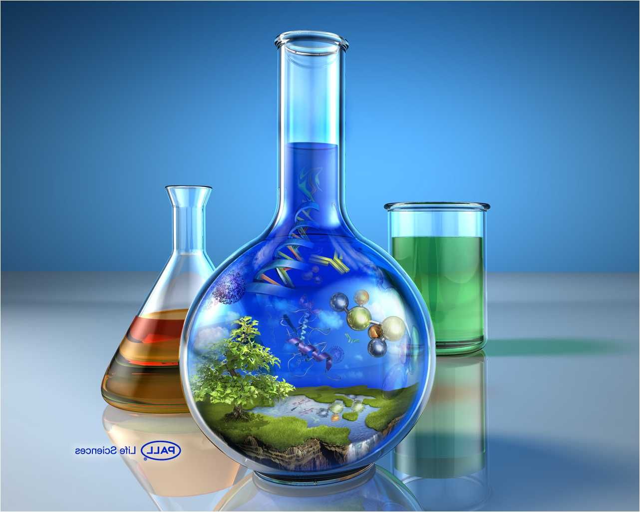 Beute di laboratorio con paesaggio, 1282x1027 HD, Desktop