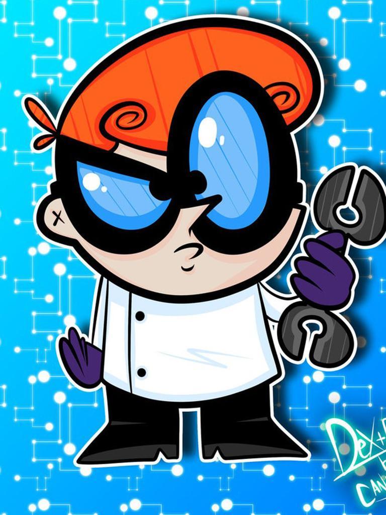 Dexter's Laboratory personaggio cartone, 768x1024 Full HD Verticale, iPhone