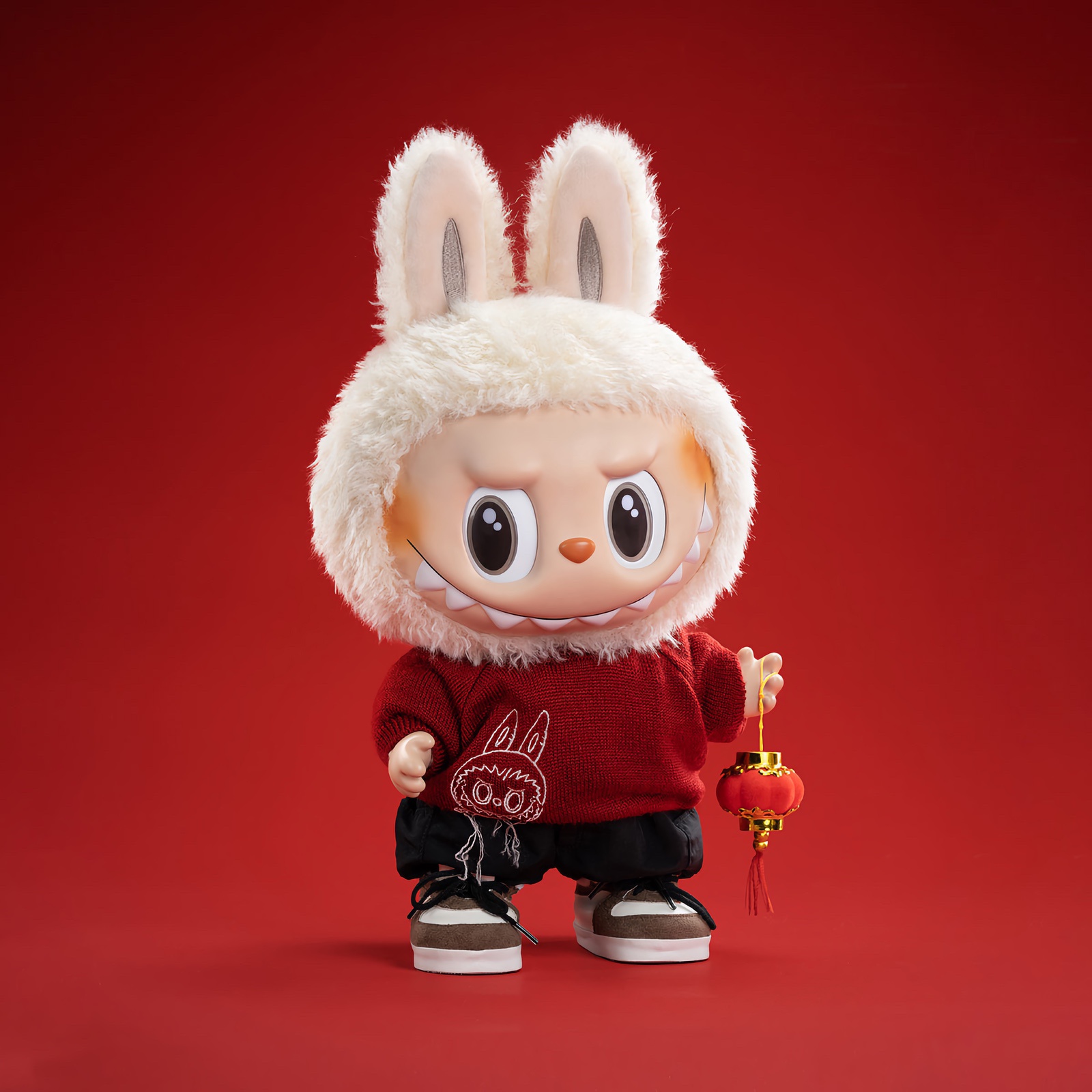 Labubu peluche costume coniglio, 1600x1600 HD Ready, Desktop