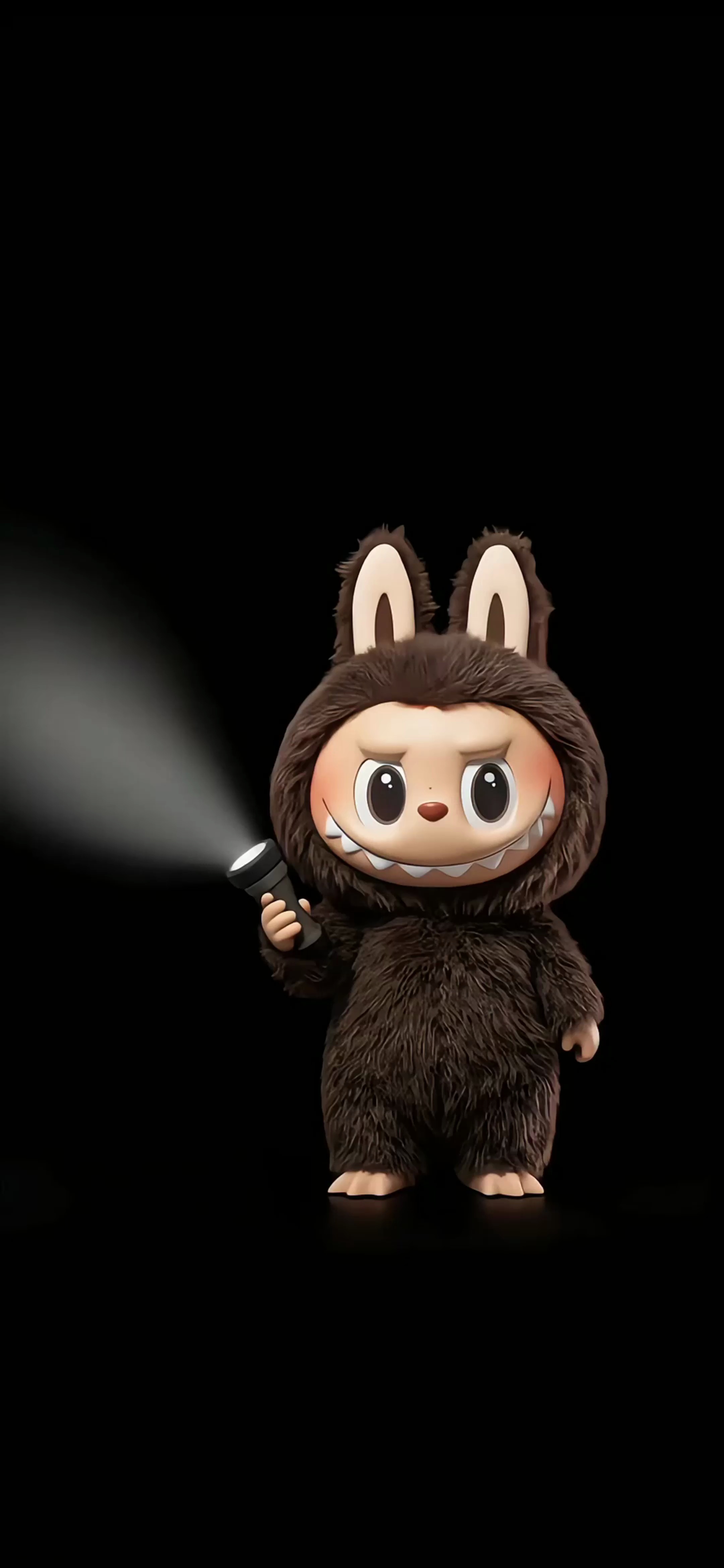 Labubu peluche torcia buio, 2160x4676 Full HD Verticale, iPhone