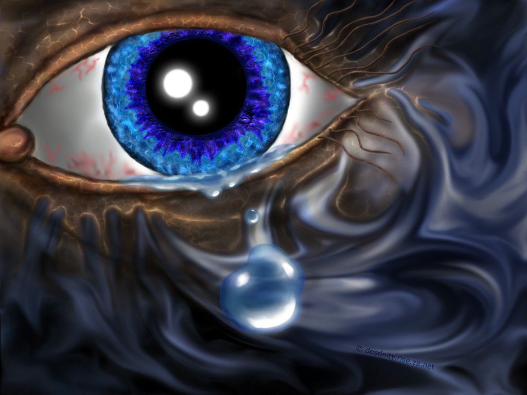 Figura sotto pioggia blu notturna, 1920x1080 Full HD 1080p, Laptop