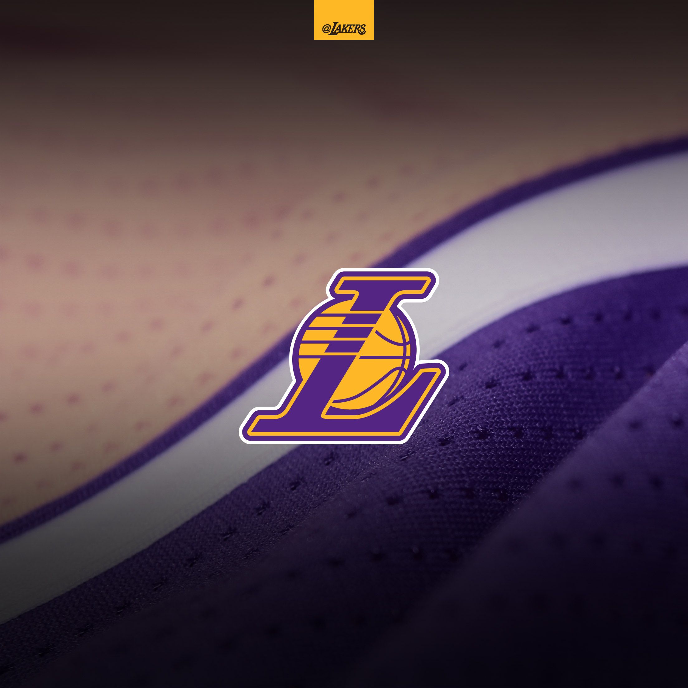 Logo Lakers viola oro, 2208x2208 alta risoluzione, iMac