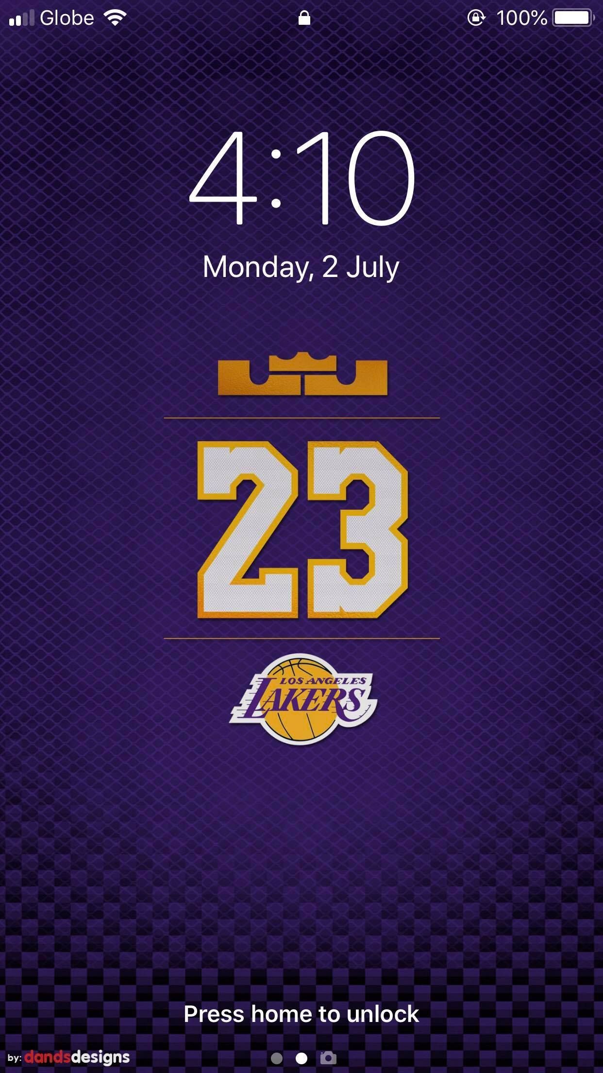 LeBron James Lakers logo corona, 1242x2208 Full HD Verticale, Samsung Galaxy