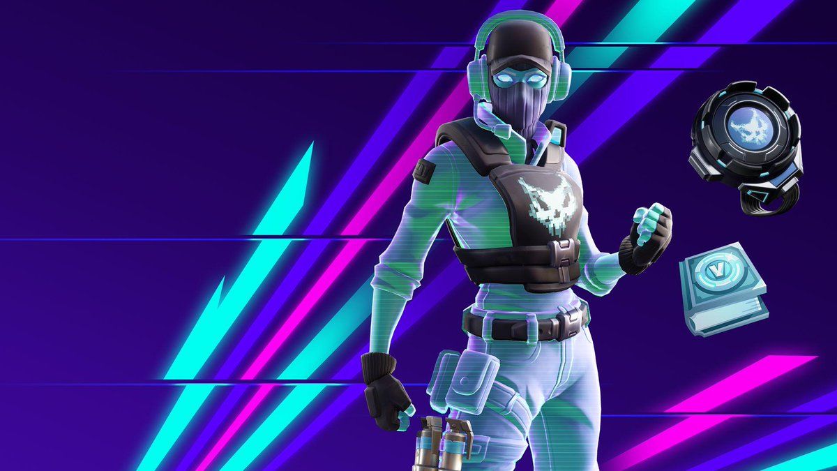 Skin Lama Spotted Fortnite, 1220x686 HD, Desktop