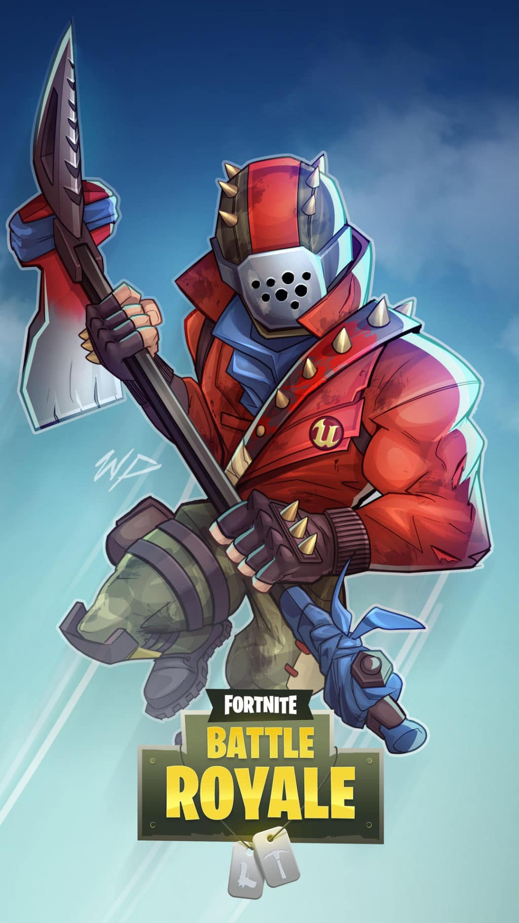 Skin Ikonik Fortnite, 1080x2160 Full HD Verticale, Smartphone