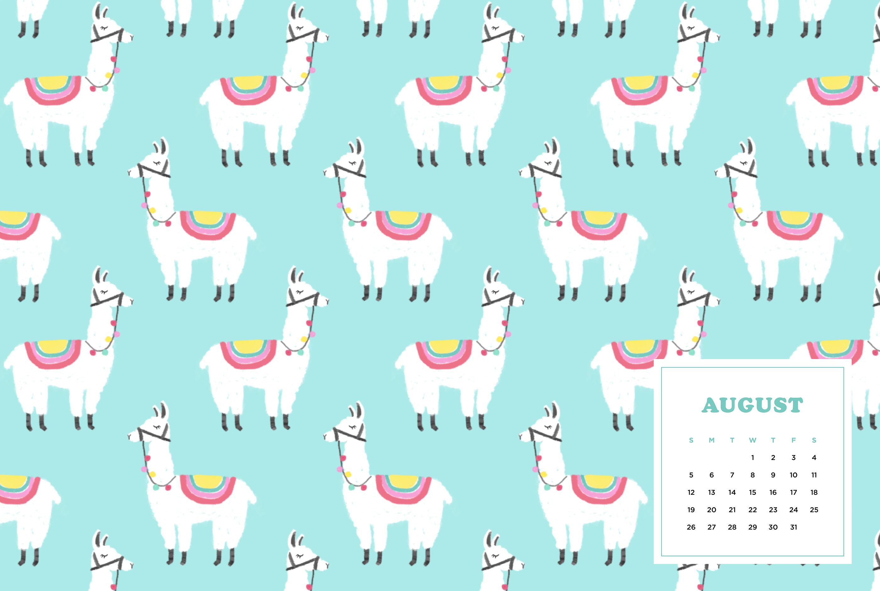 Illustrazione lama con cactus, 1024x768 HD, PC