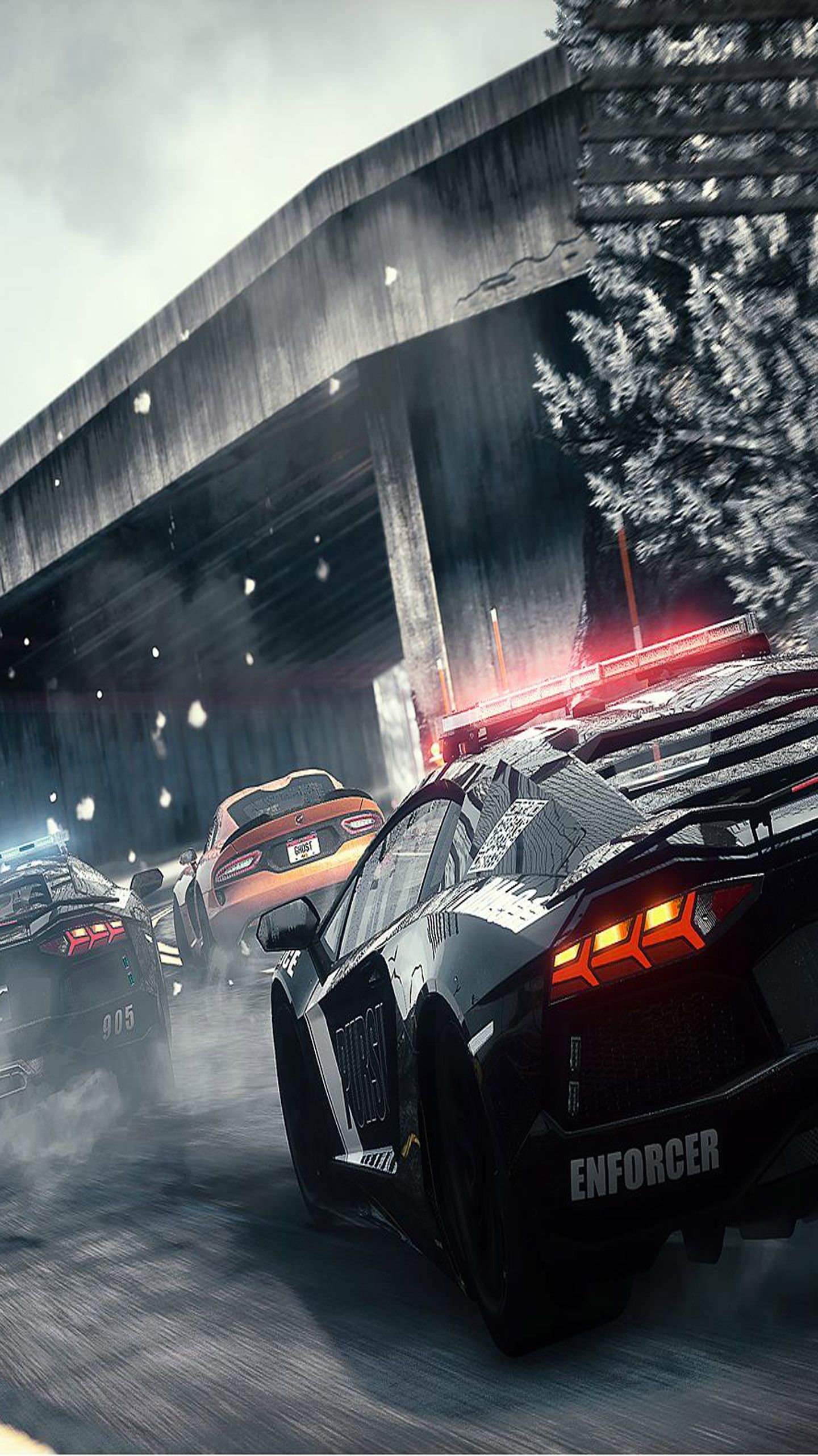 Lamborghini rosa fari accesi, 800x1280 Verticale, Galaxy Note