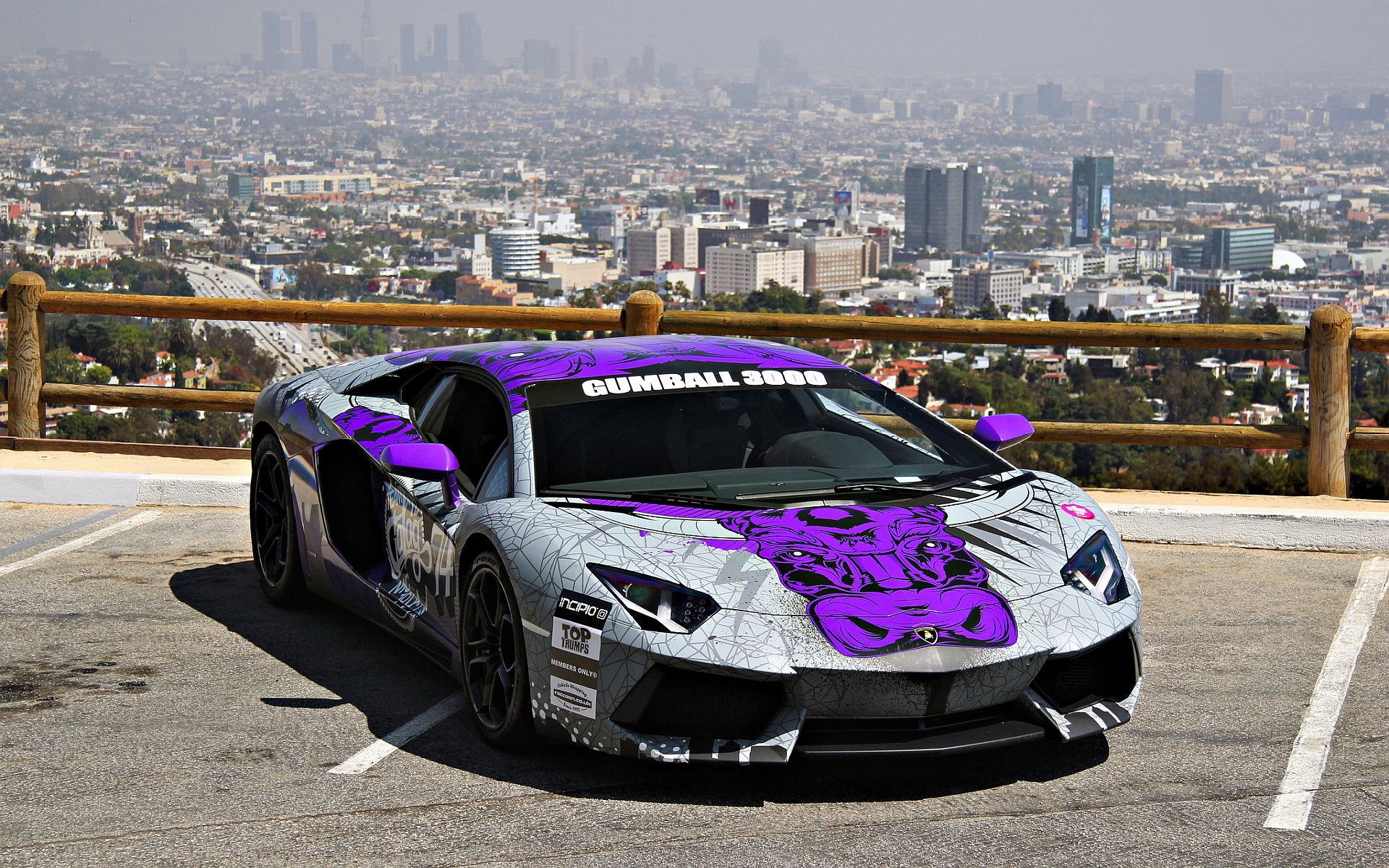 Lamborghini Gallardo bianca parcheggio, 1440x1280 720p, PC