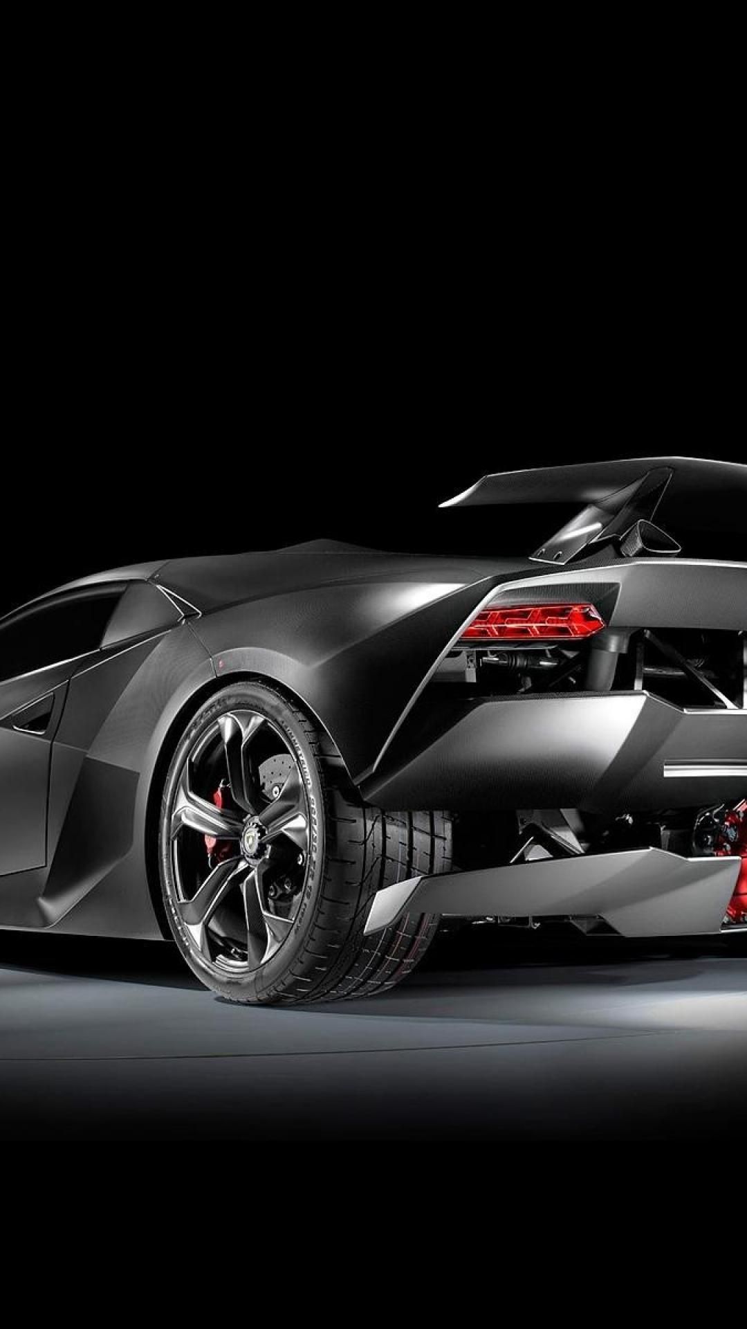 Lamborghini nera garage rosso, 720x1280 Full HD Verticale, Galaxy S