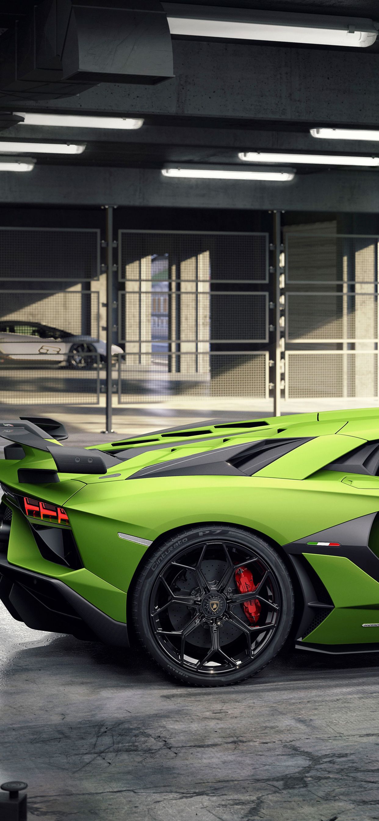 Lamborghini blu strada notturna, 1920x1080 Full HD, PC Desktop