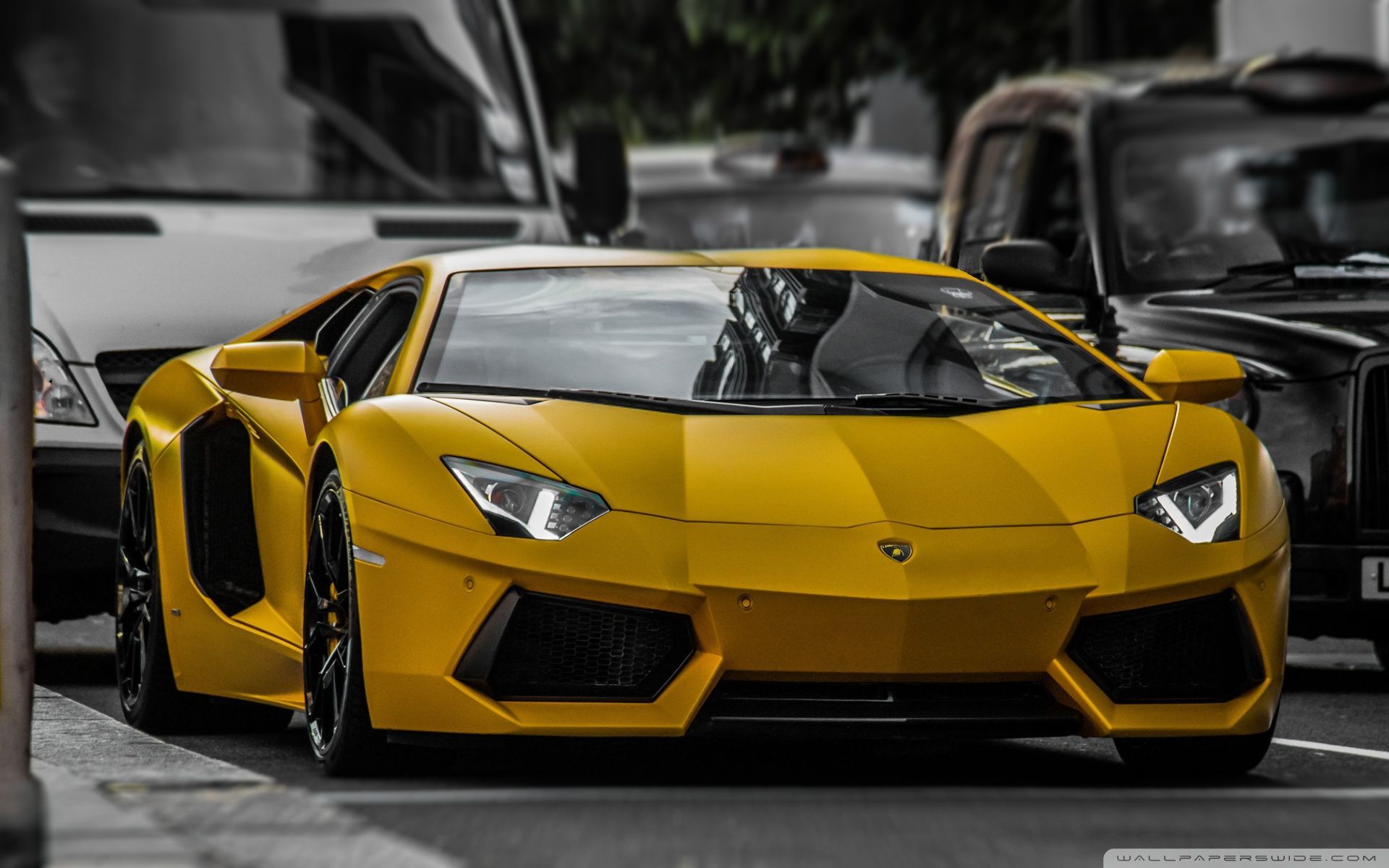 Lamborghini verde su strada, 1280x800 720p, Lenovo Legion