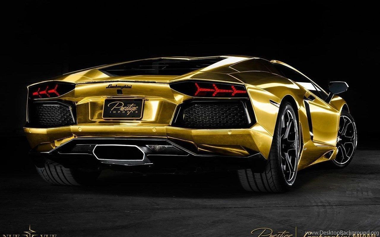 Lamborghini Aventador oro, 1280x800 720p, Laptop