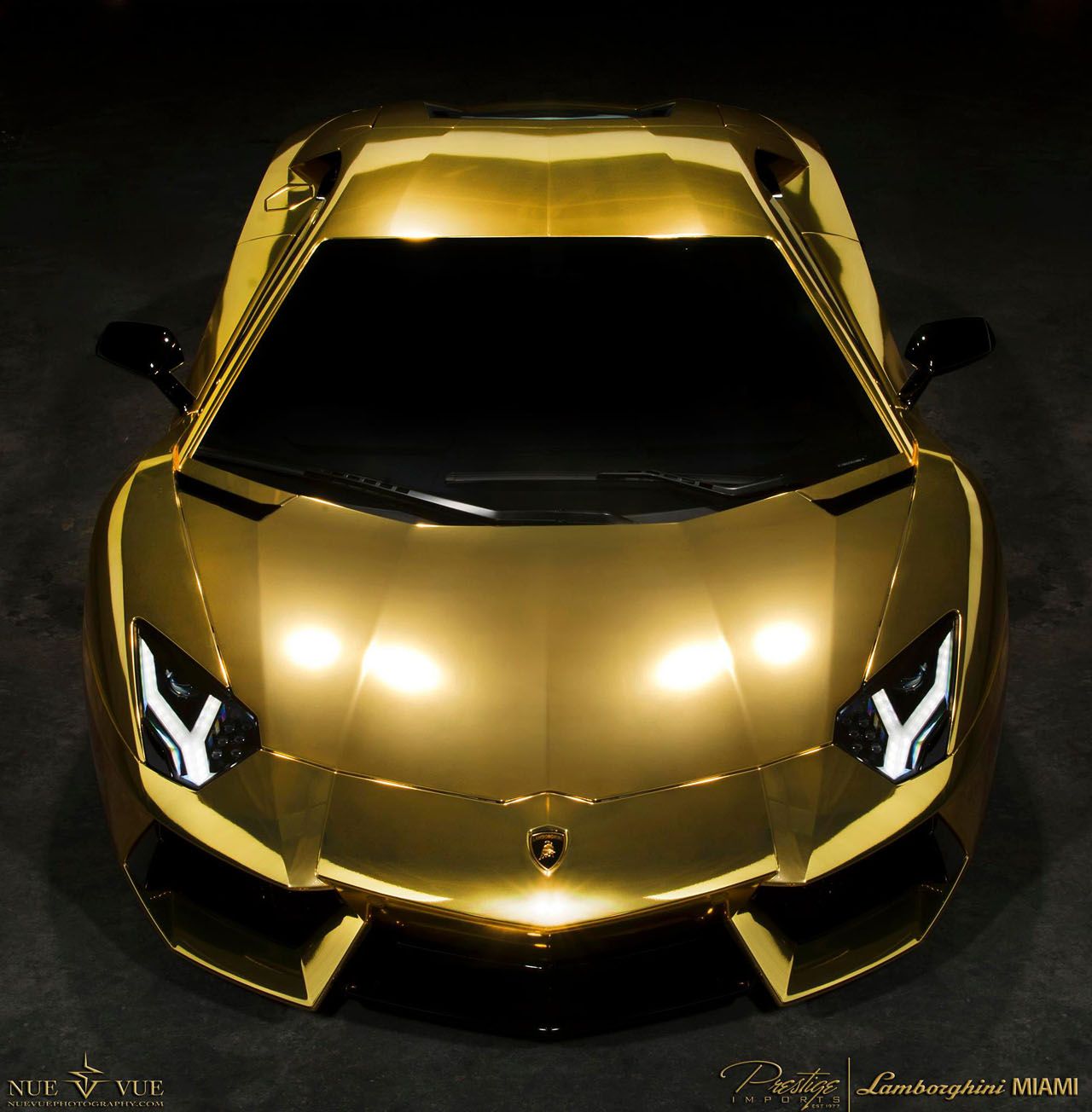 Lamborghini oro cromata, 1280x1304 Full HD Verticale, iPhone