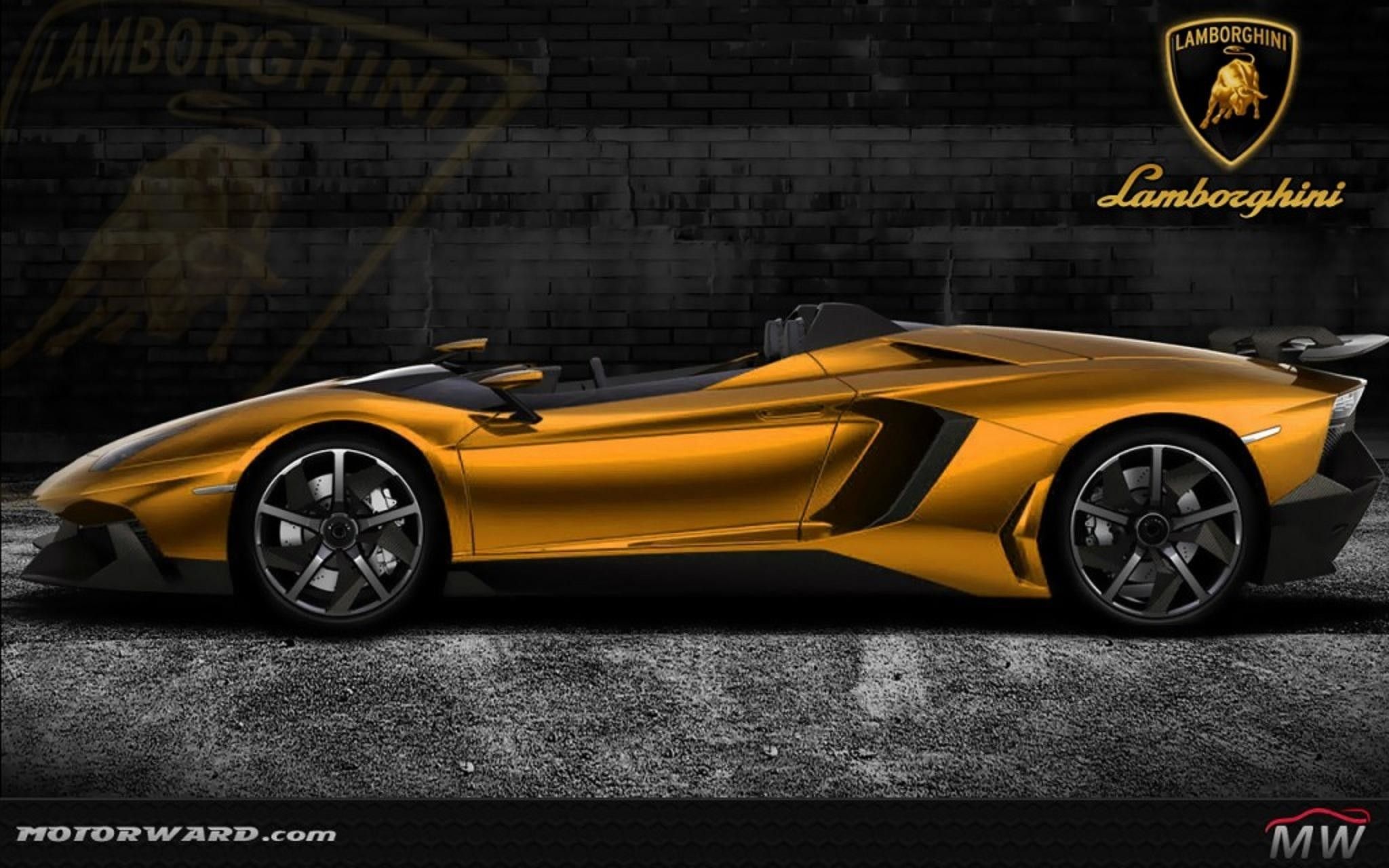 Lamborghini Aventador dorata cromata, 3840x2160 4K, Desktop 4K