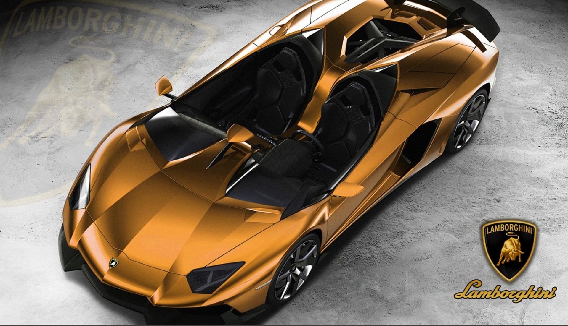 Lamborghini Aventador oro, 1920x1080 Full HD, PC