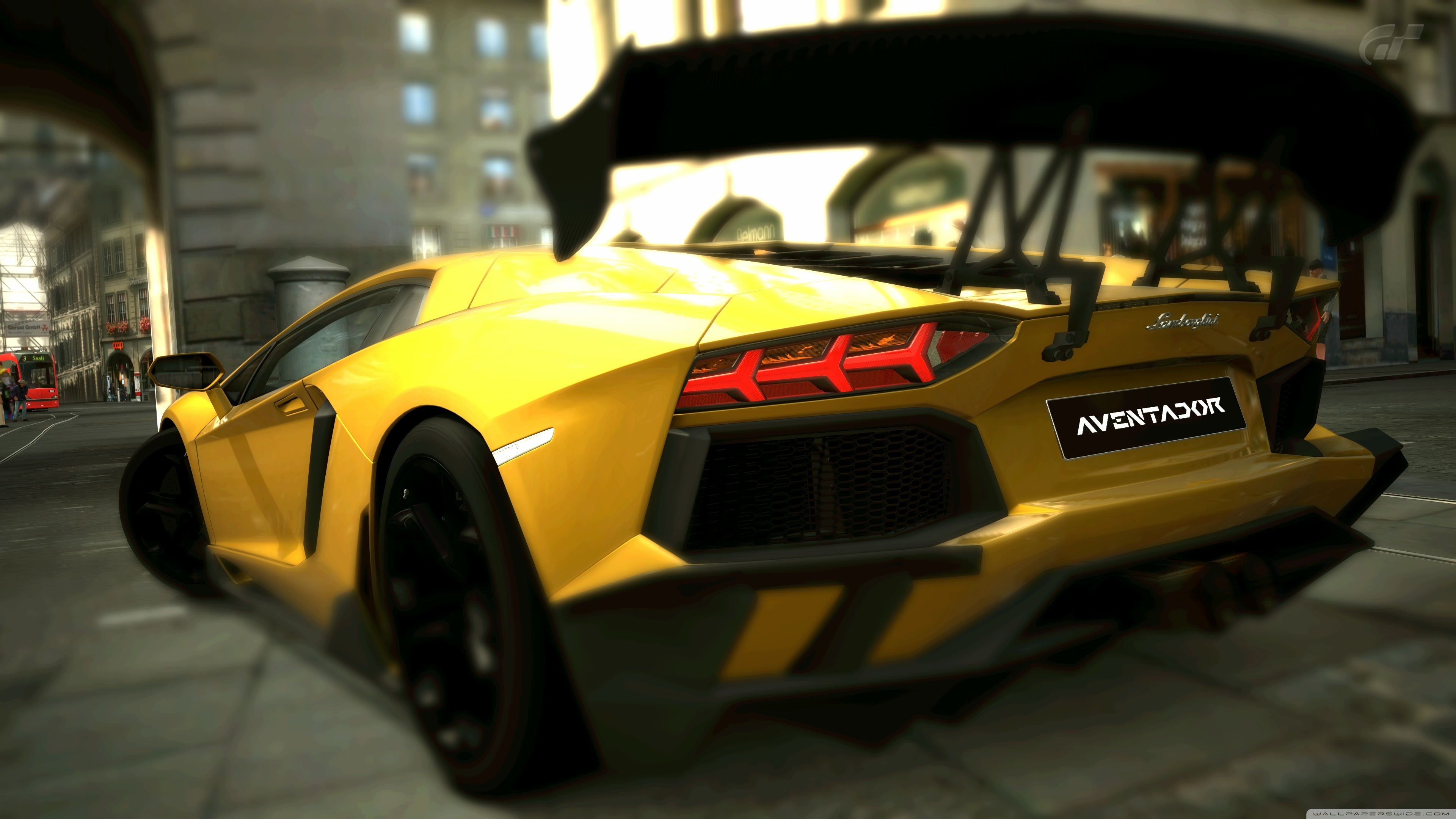 Lamborghini Aventador nera, 1920x1080 1080p, PC Desktop