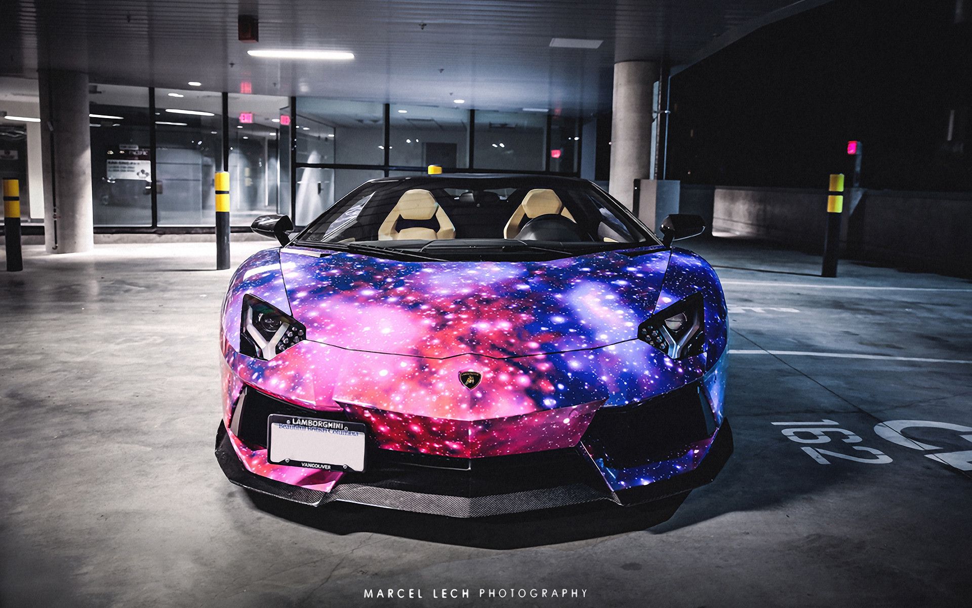 Lamborghini Aventador galassia parcheggio, 1920x1200 Full HD+, Laptop