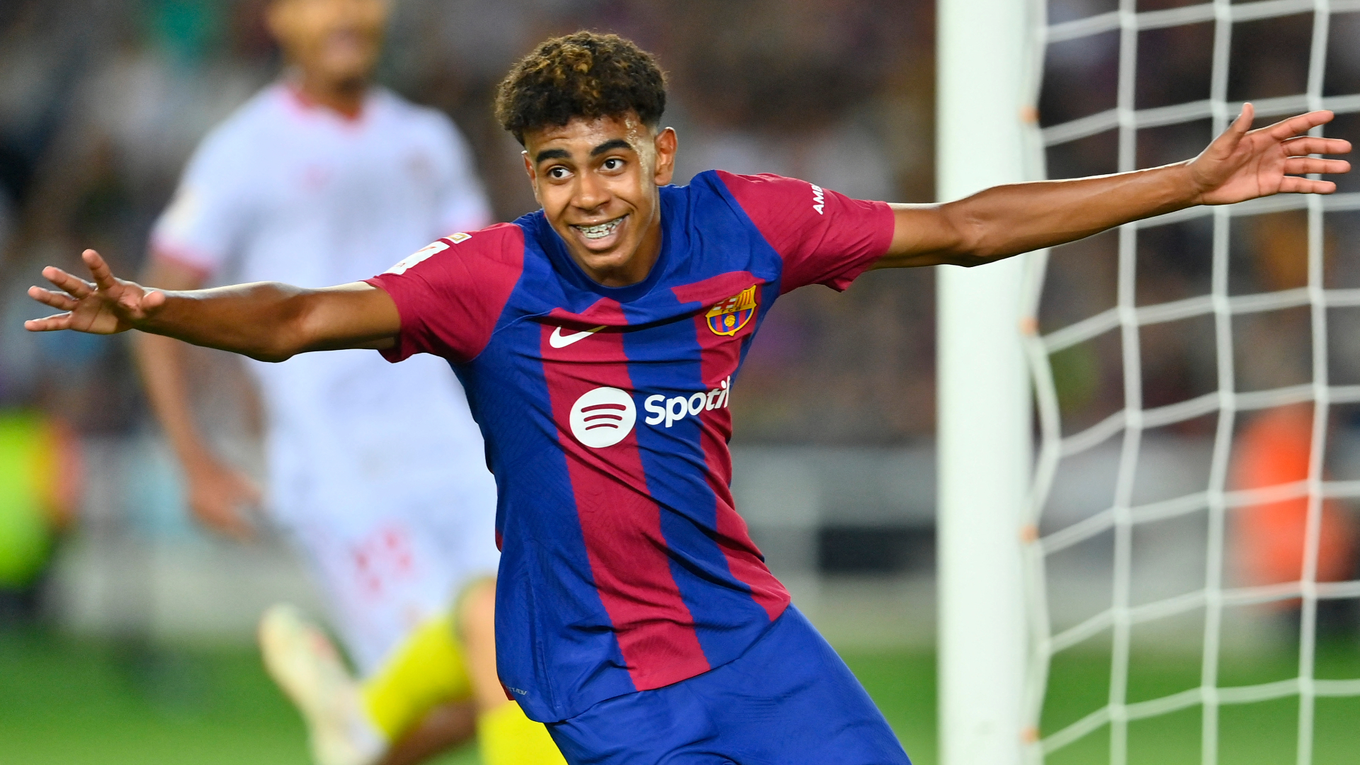 Calciatore Barcellona esulta gol, 1920x1080 Full HD, Laptop
