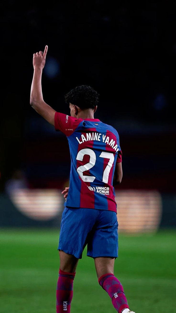 Calciatore Lamine Yamal Barcellona, 736x1308 Verticale, OnePlus