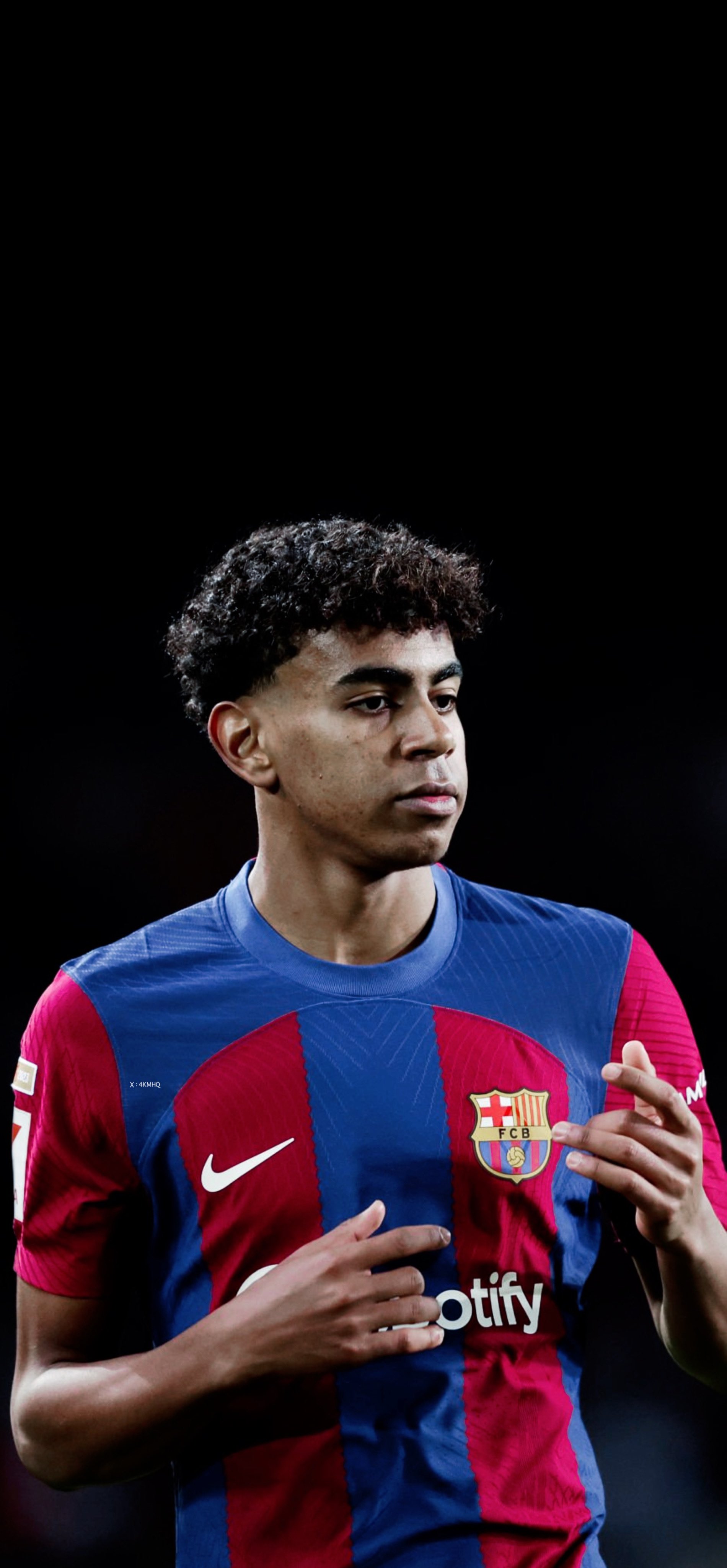 Calciatore Barcellona maglia rossoblu, FC Barcelona, 1900x4096 Verticale, Mobile