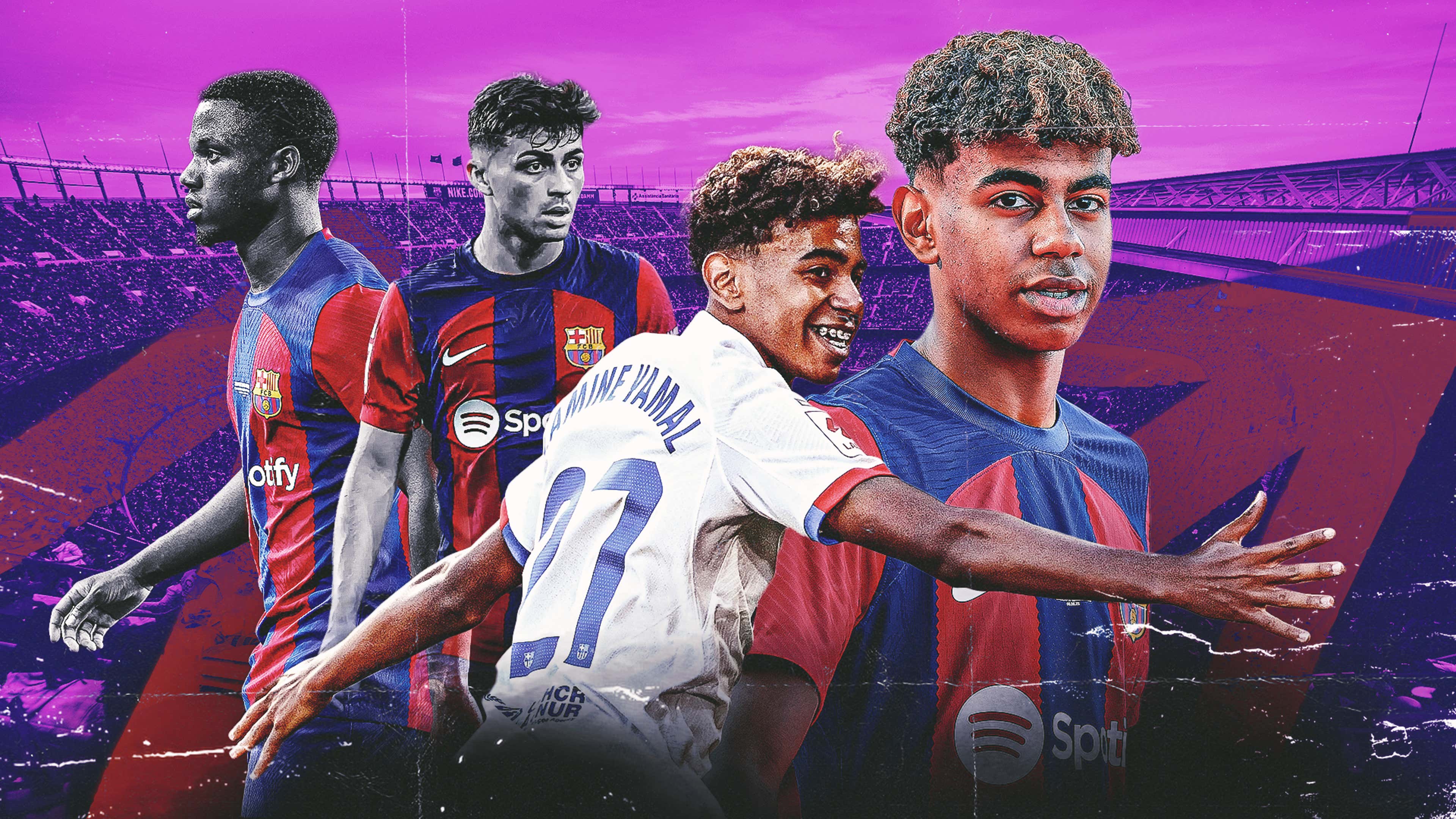 Lamine Yamal calciatore Barcellona, 3840x2160 4K, Desktop 4K