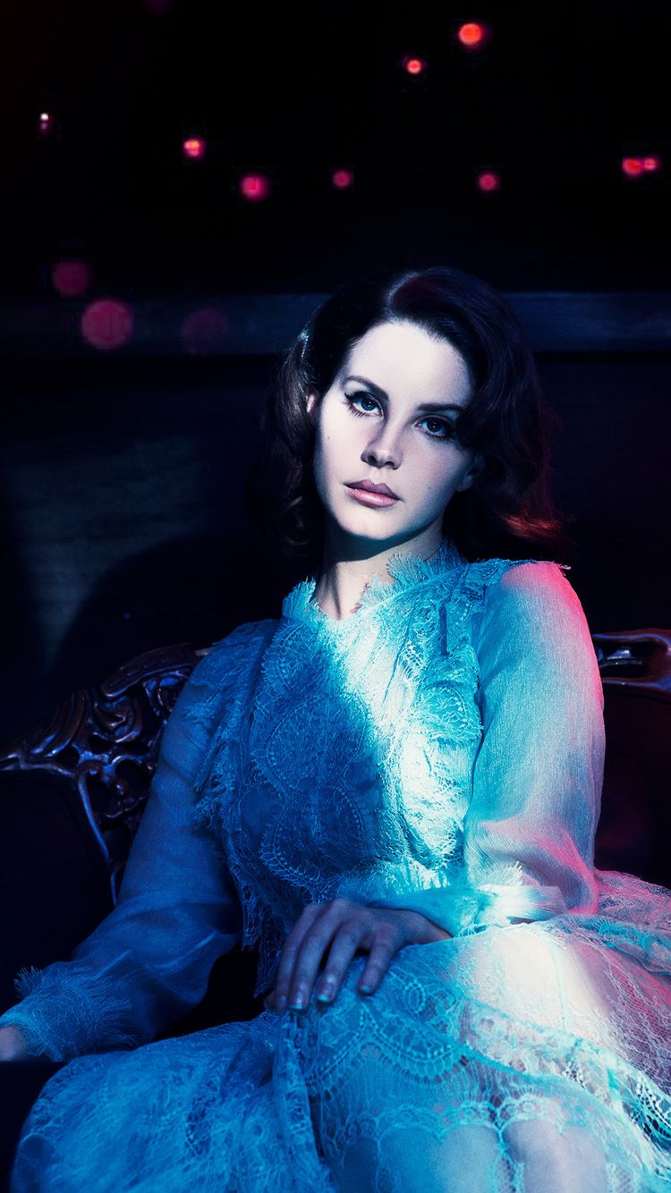 Lana Del Rey ritratto sera, 750x1334 Verticale, iPhone Pro