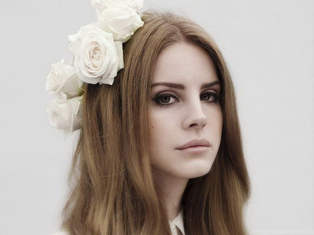 Lana Del Rey con rose bianche, 1024x768 HD, Laptop