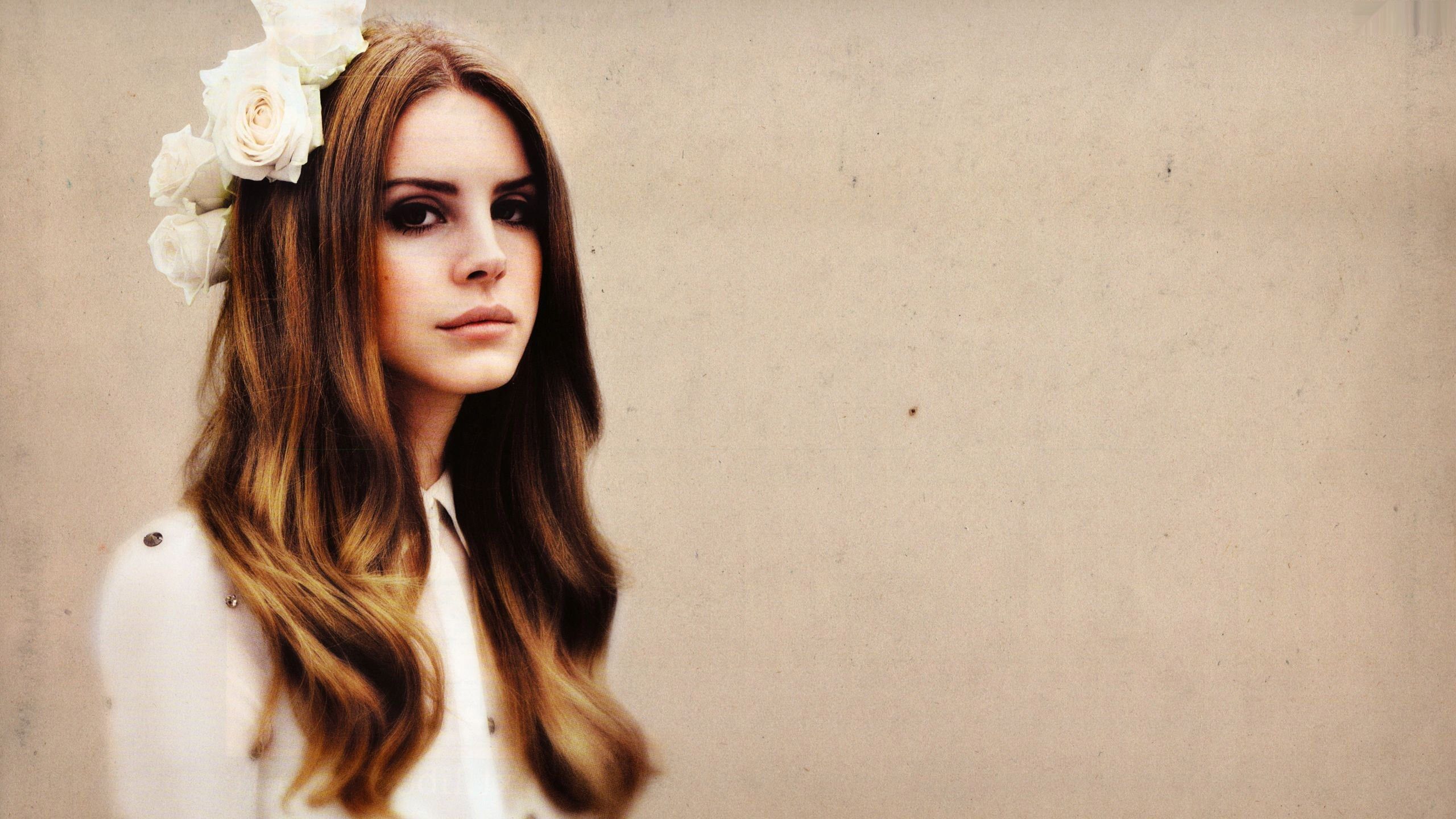 Lana Del Rey ritratto vintage, 2560x1440 2K QHD, PC