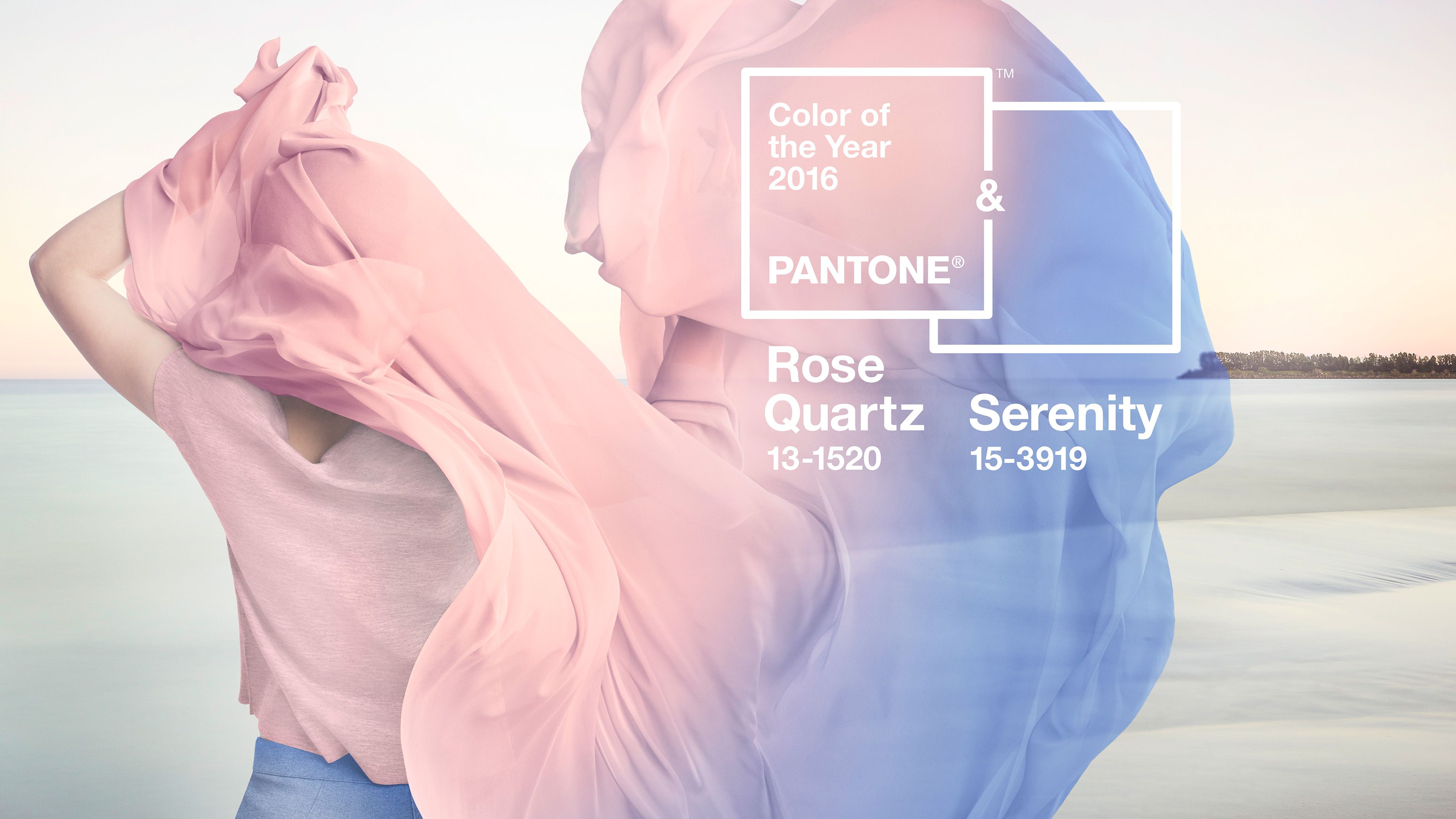 Pantone Rose Quartz Serenity donna, 3840x2160 4K Ultra HD, MacBook Pro