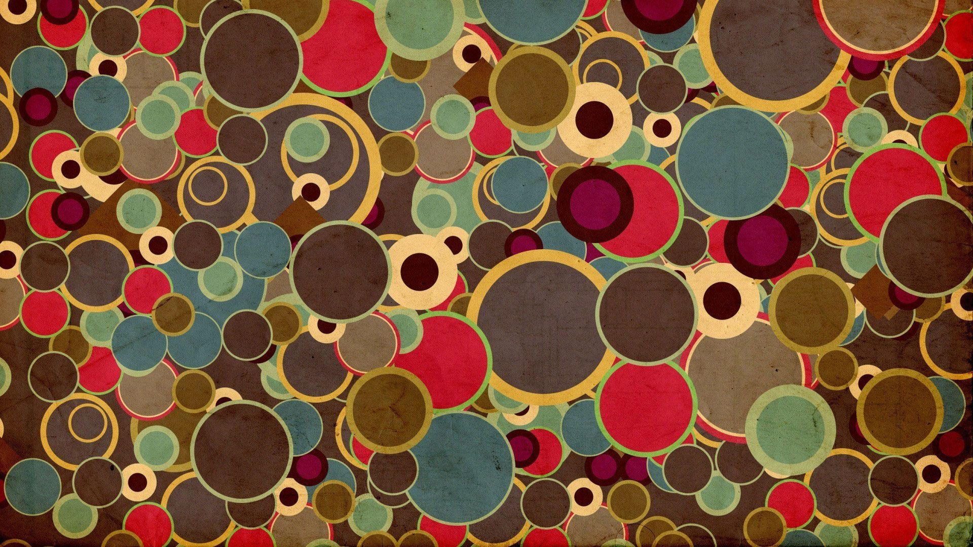 Cerchi retro colorati astratti, 1920x1080 Full HD, Acer Nitro