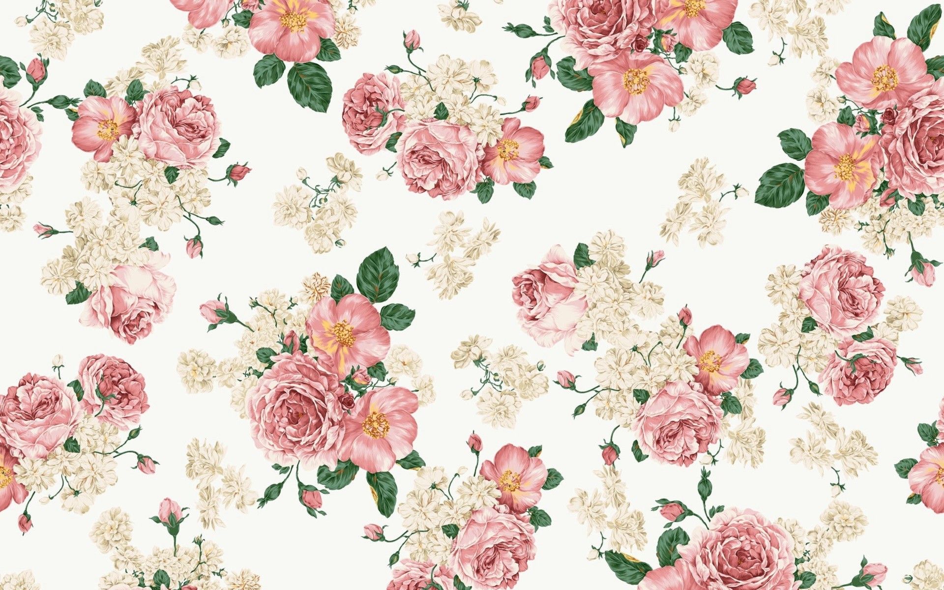 Rose vintage e fiori rosa, 1920x1200 Full HD+ WUXGA, Dell XPS