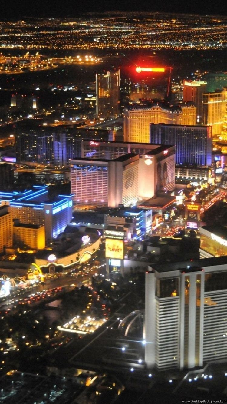 Las Vegas Strip notturna, 750x1334 Full HD Verticale, iPhone