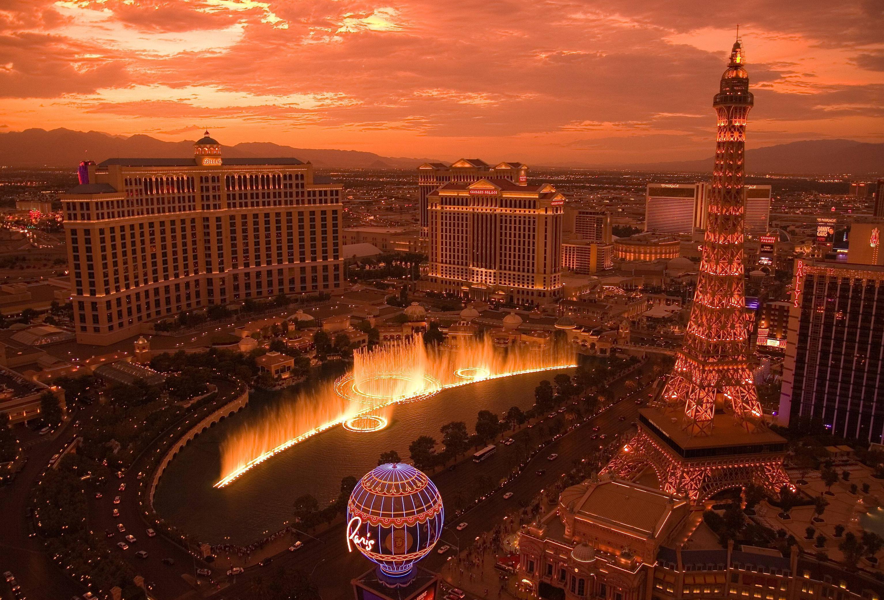 Las Vegas Strip al tramonto, Nevada, 3067x2083 2K+, Desktop