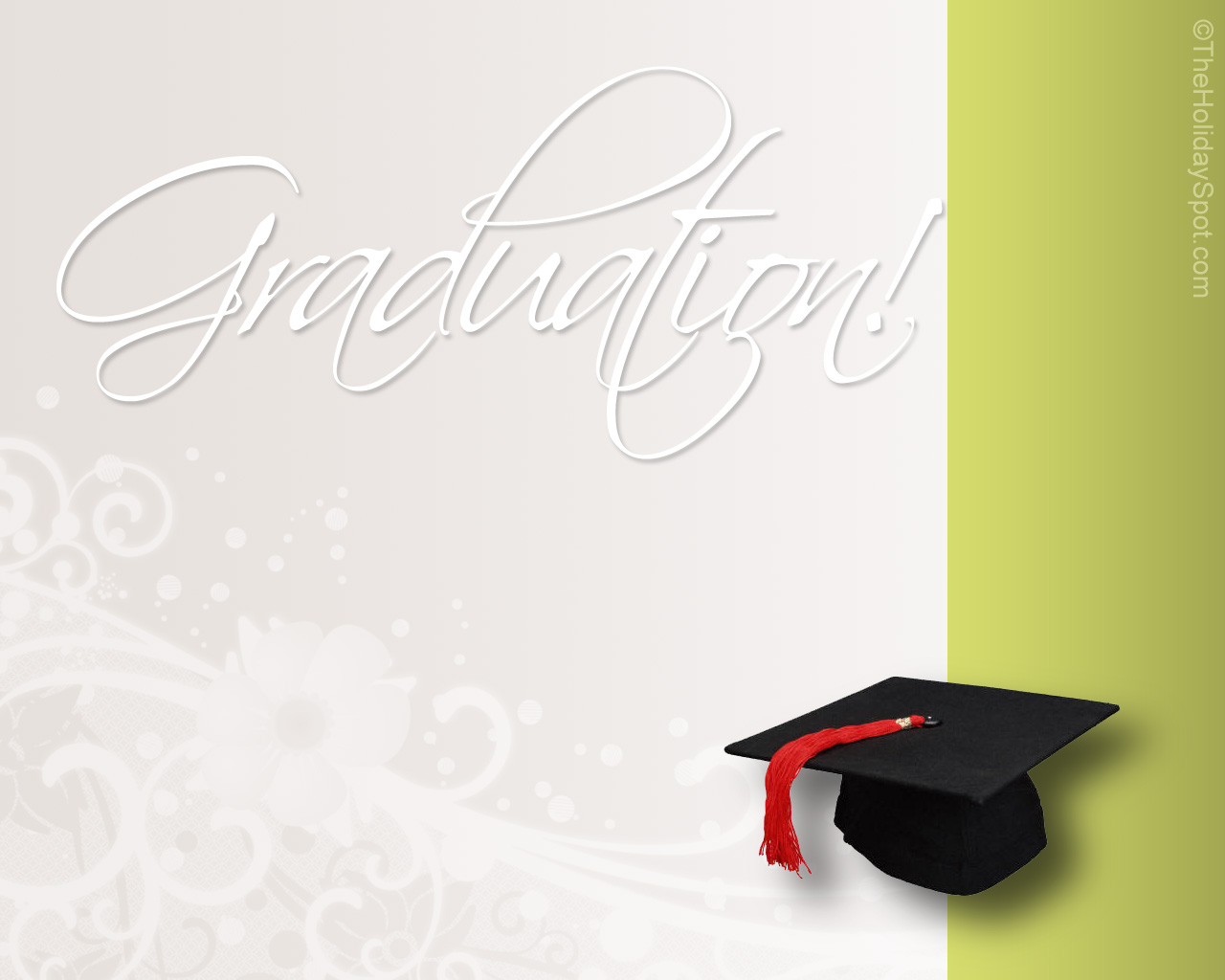 Tocco laurea con nastro rosso, 1280x1024 720p, PC