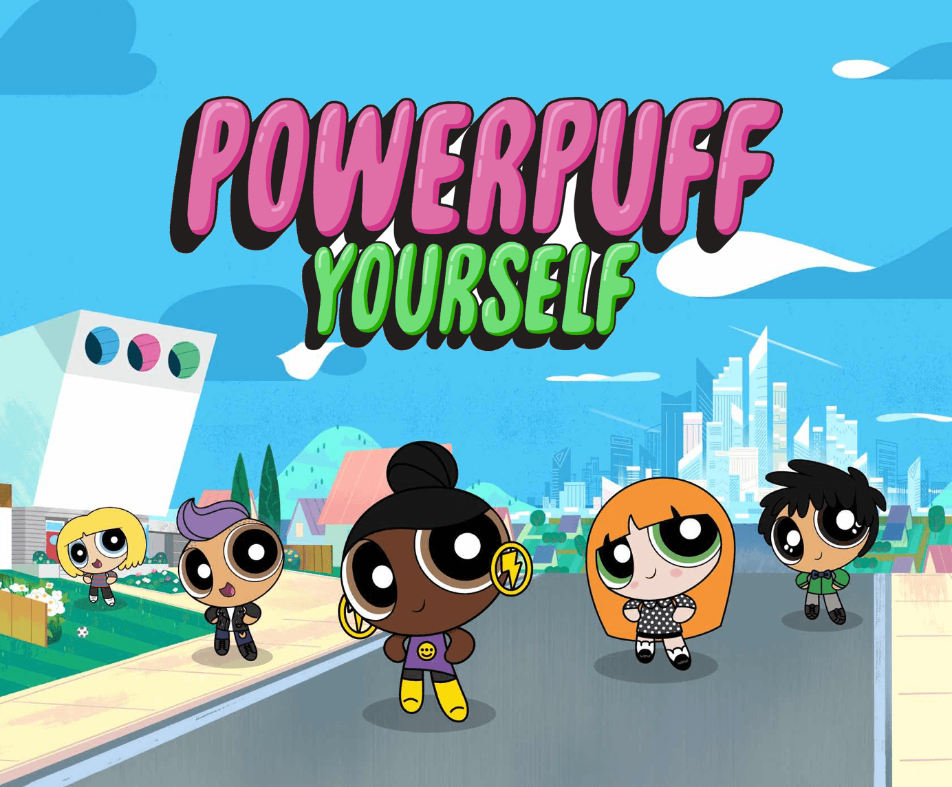 Powerpuff Yourself personaggi città, 1384x1144 HD, Desktop