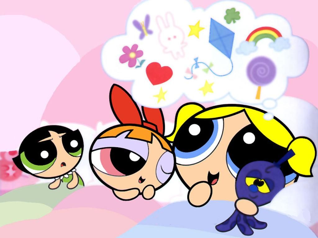 Superchicche Powerpuff Girls, 1024x768 HD, iMac