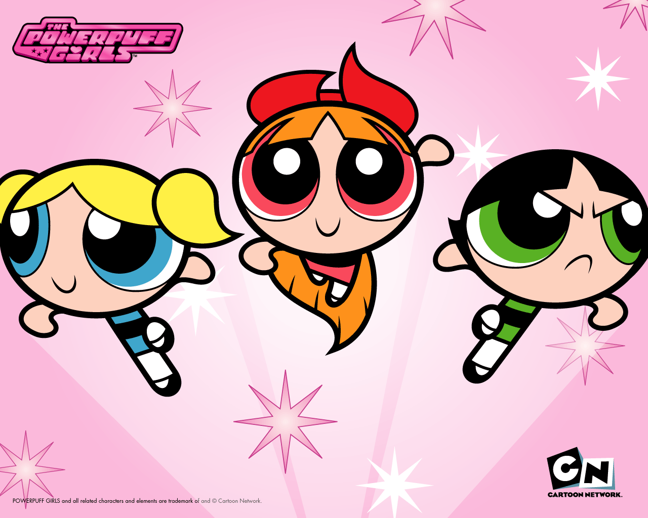 Superchicche cartoon rosa, 1280x1024 HD, Desktop