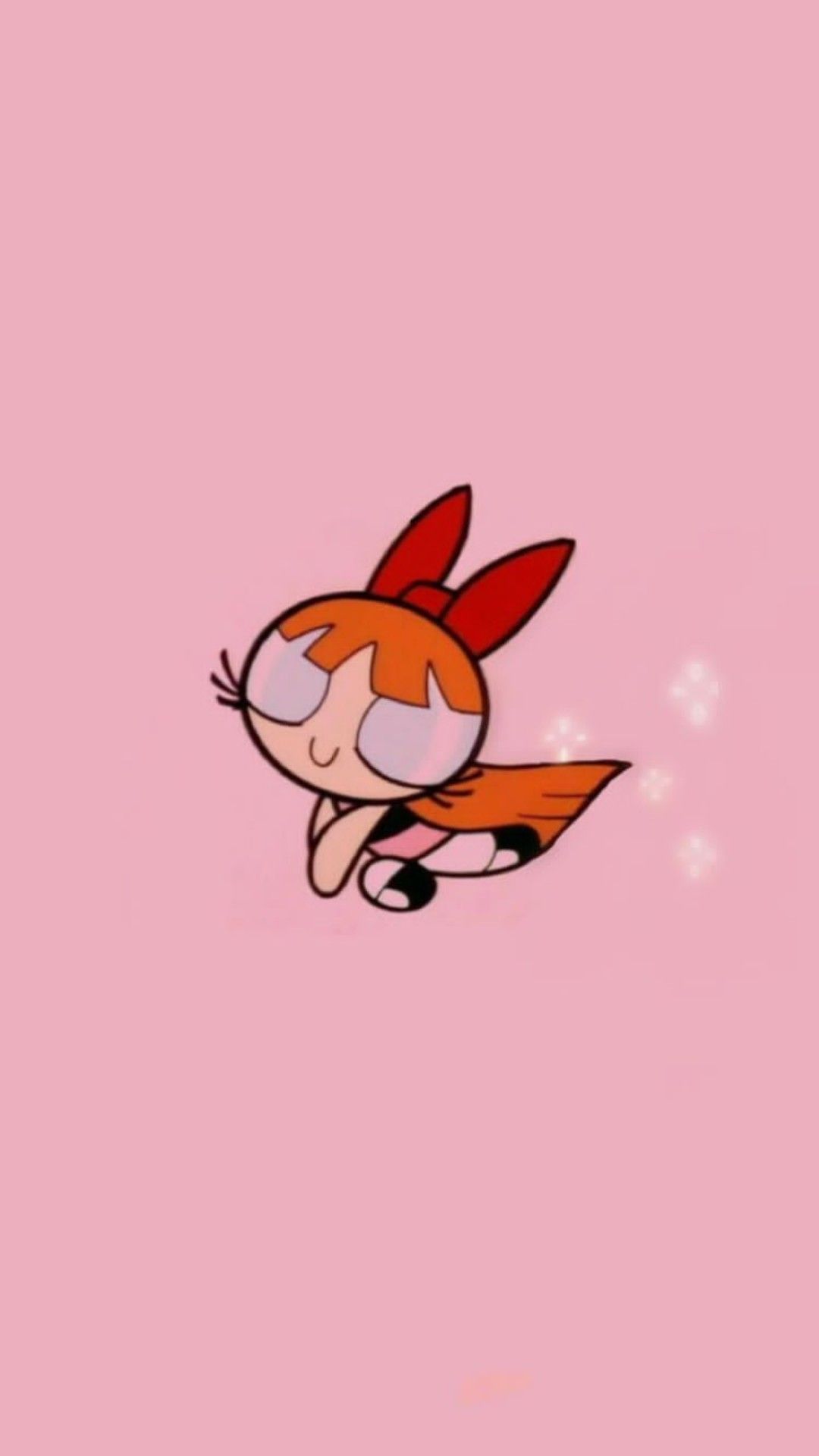Powerpuff Girls, Bianca sfondo rosa, 1080x1920 Verticale, Mobile