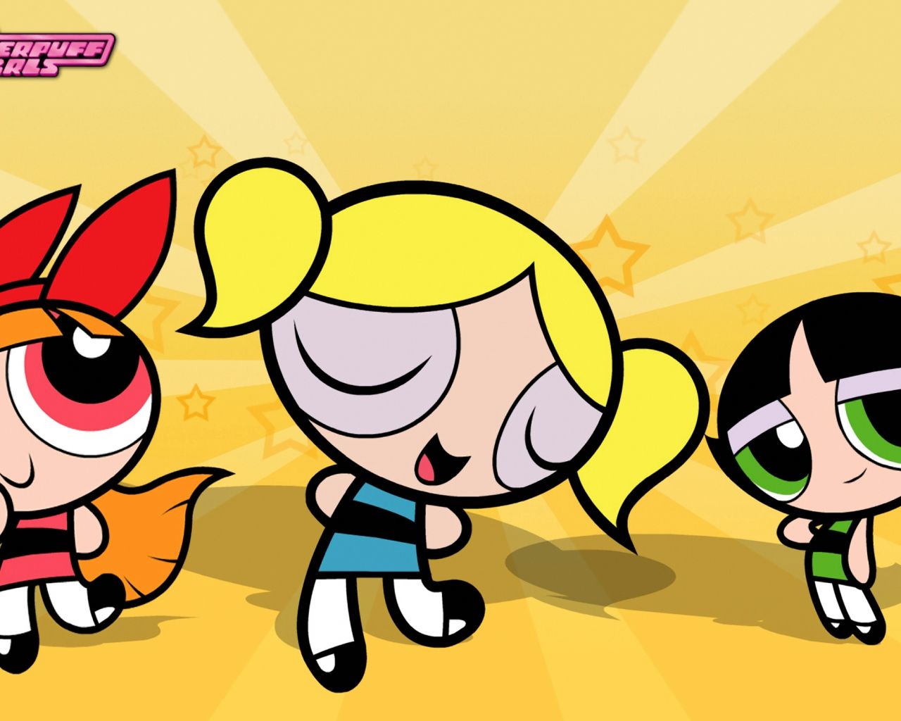 Le Superchicche cartone animato, 1280x1024 720p, PC