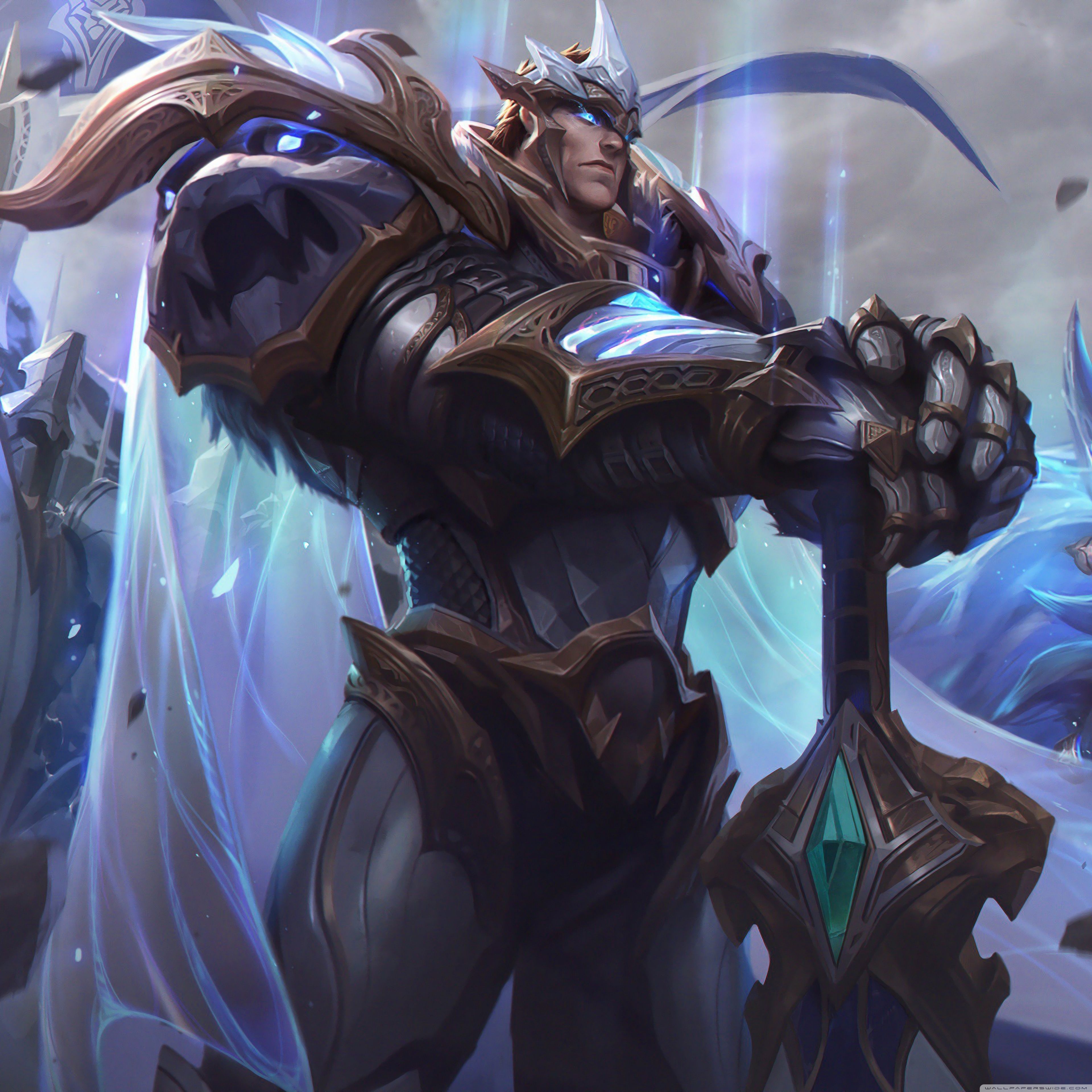 Garen Re Divino corazza dorata, 3840x3840 4K Ultra HD, Monitor 4K