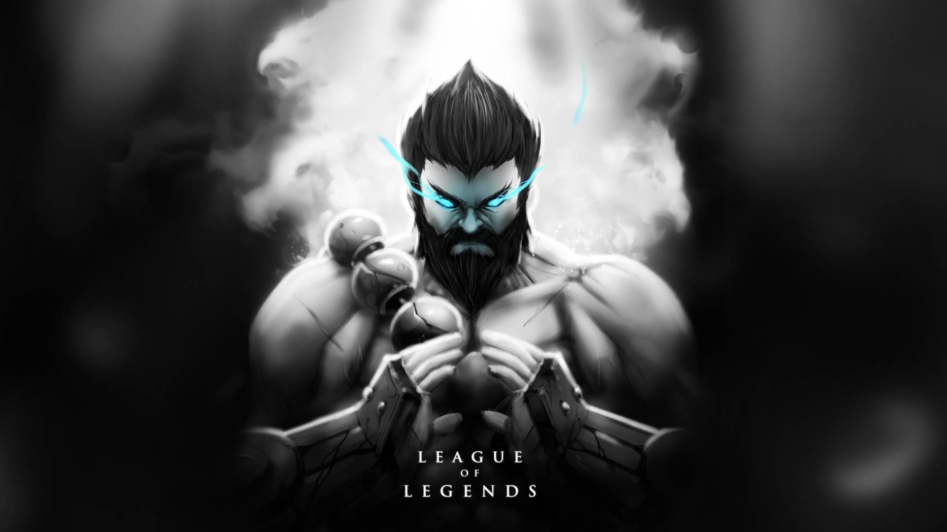 Udyr pugni energia blu, 1920x1080 Full HD, PC