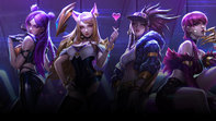 KDA gruppo pop viola, 3840x2160 4K, Desktop 4K