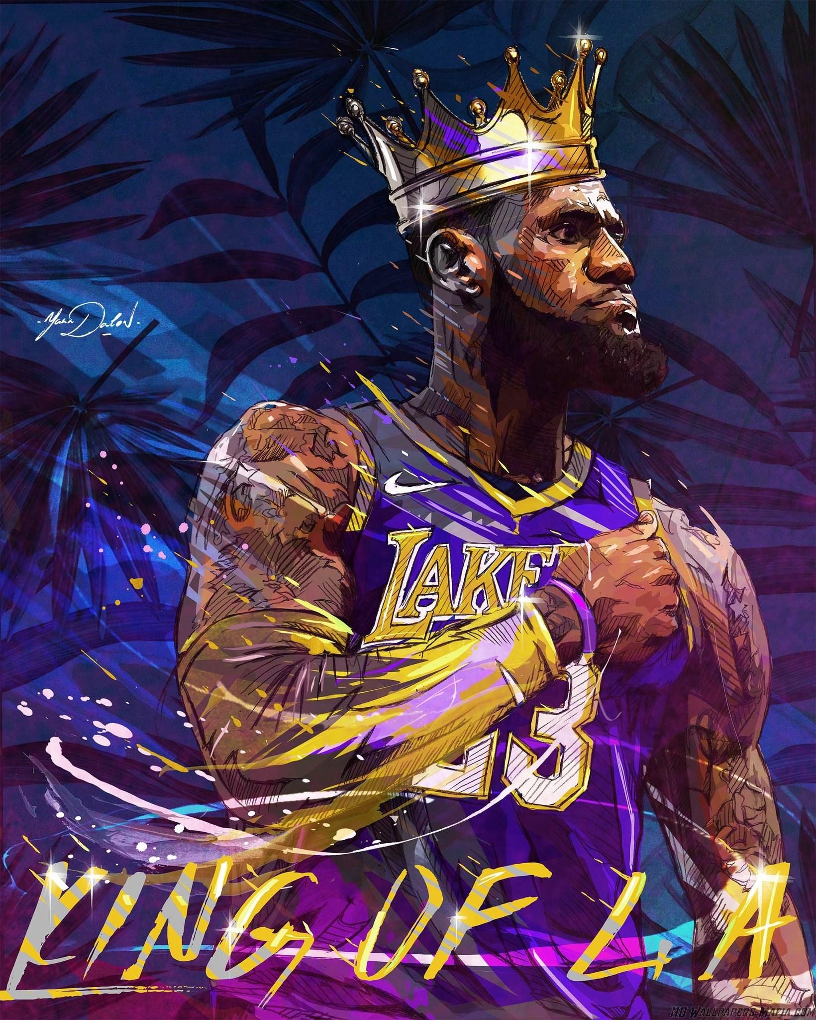 LeBron James con corona, 1640x2048 Verticale, Xiaomi