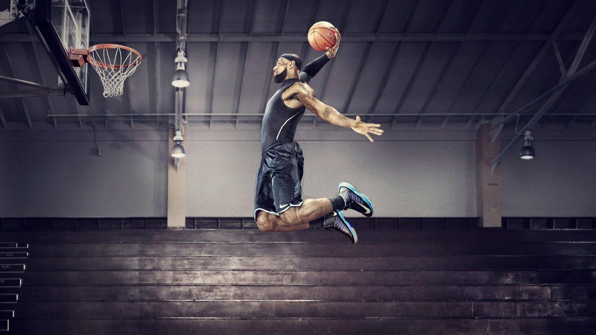 LeBron James schiacciata basket, 1920x1080 1080p, Laptop