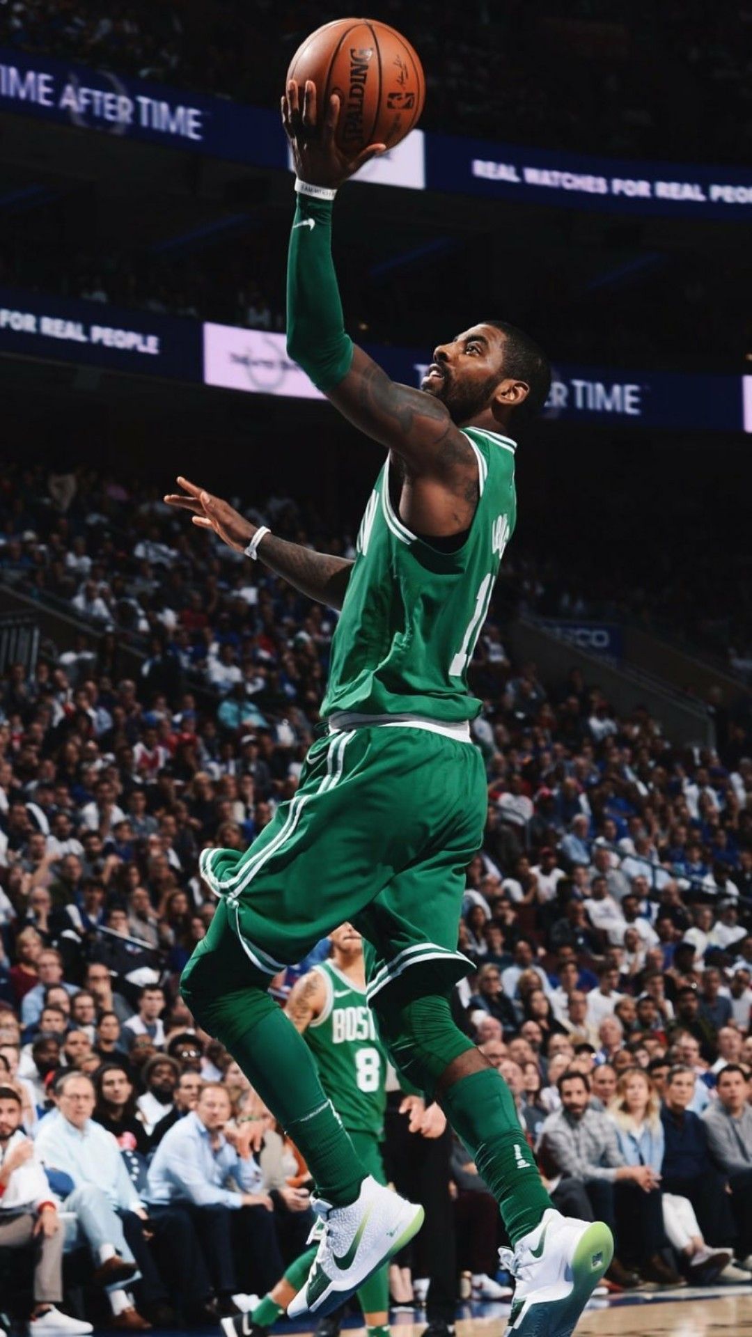 Kyrie Irving Celtics schiacciata, 1080x1920 Verticale, Samsung Galaxy
