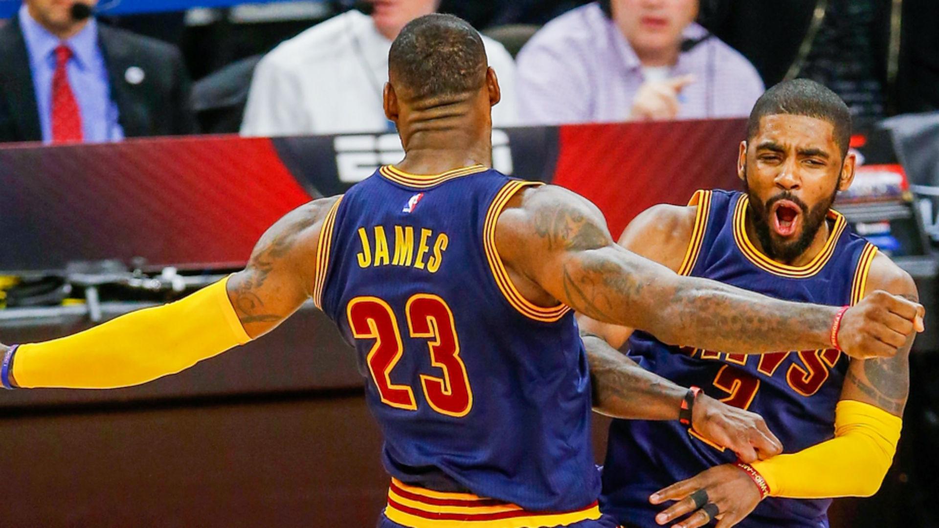 Kyrie Irving Cavaliers collage, 768x1024 Full HD Verticale, Smartphone