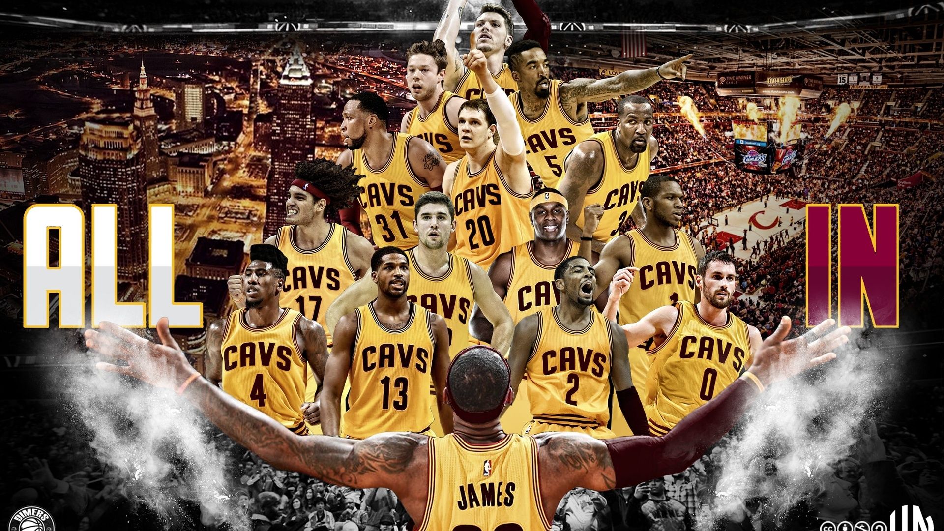 Kyrie Irving Cleveland Cavaliers basket, 1280x720 HD, PC Desktop