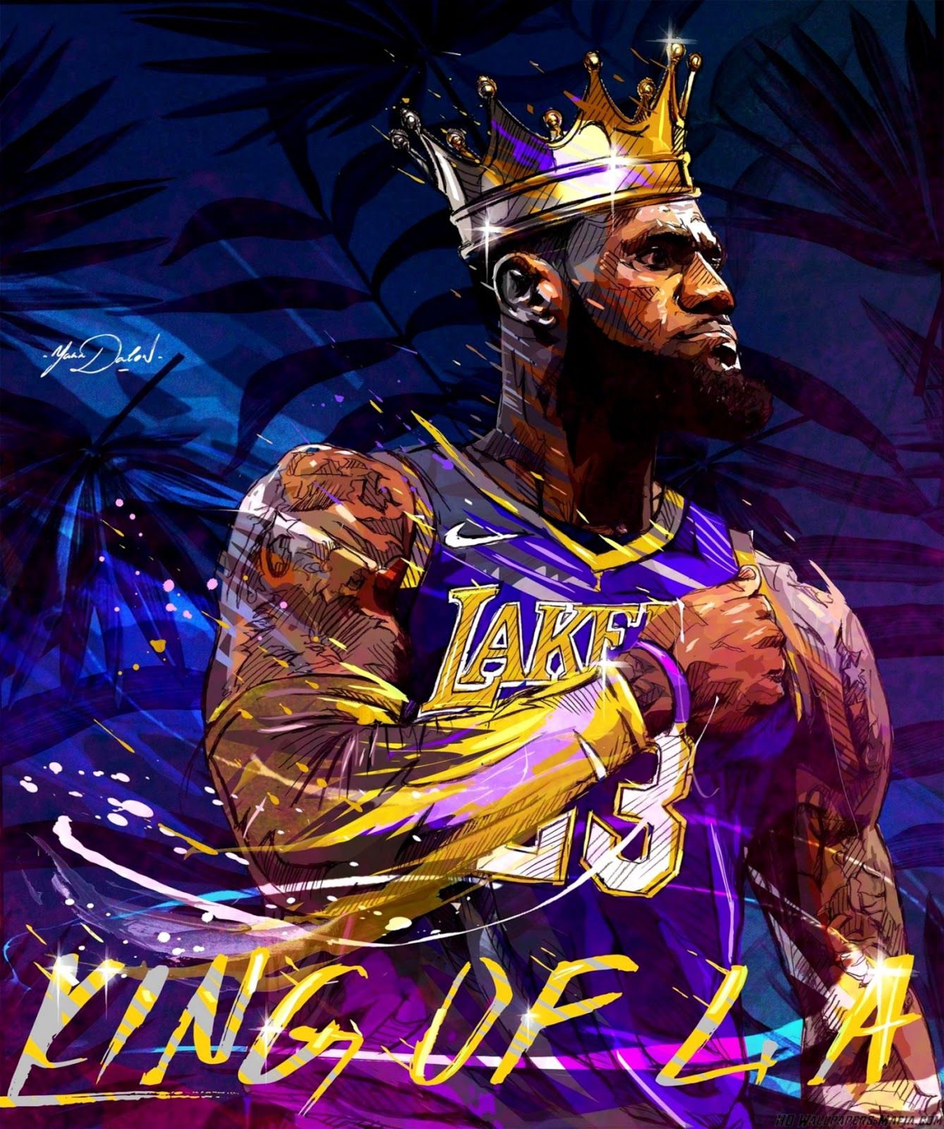 LeBron James Lakers re, NBA, 1338x1600 Full HD Verticale, iPhone