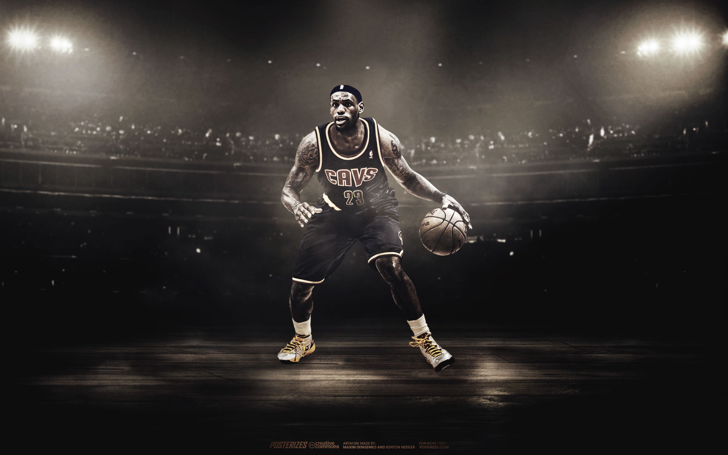 LeBron James basket stadio, 2880x1800 2K+, Desktop